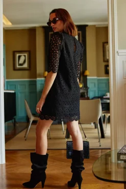 Robes & Combinaisons|LA PETITE ÉTOILE Robe Lawry Noir