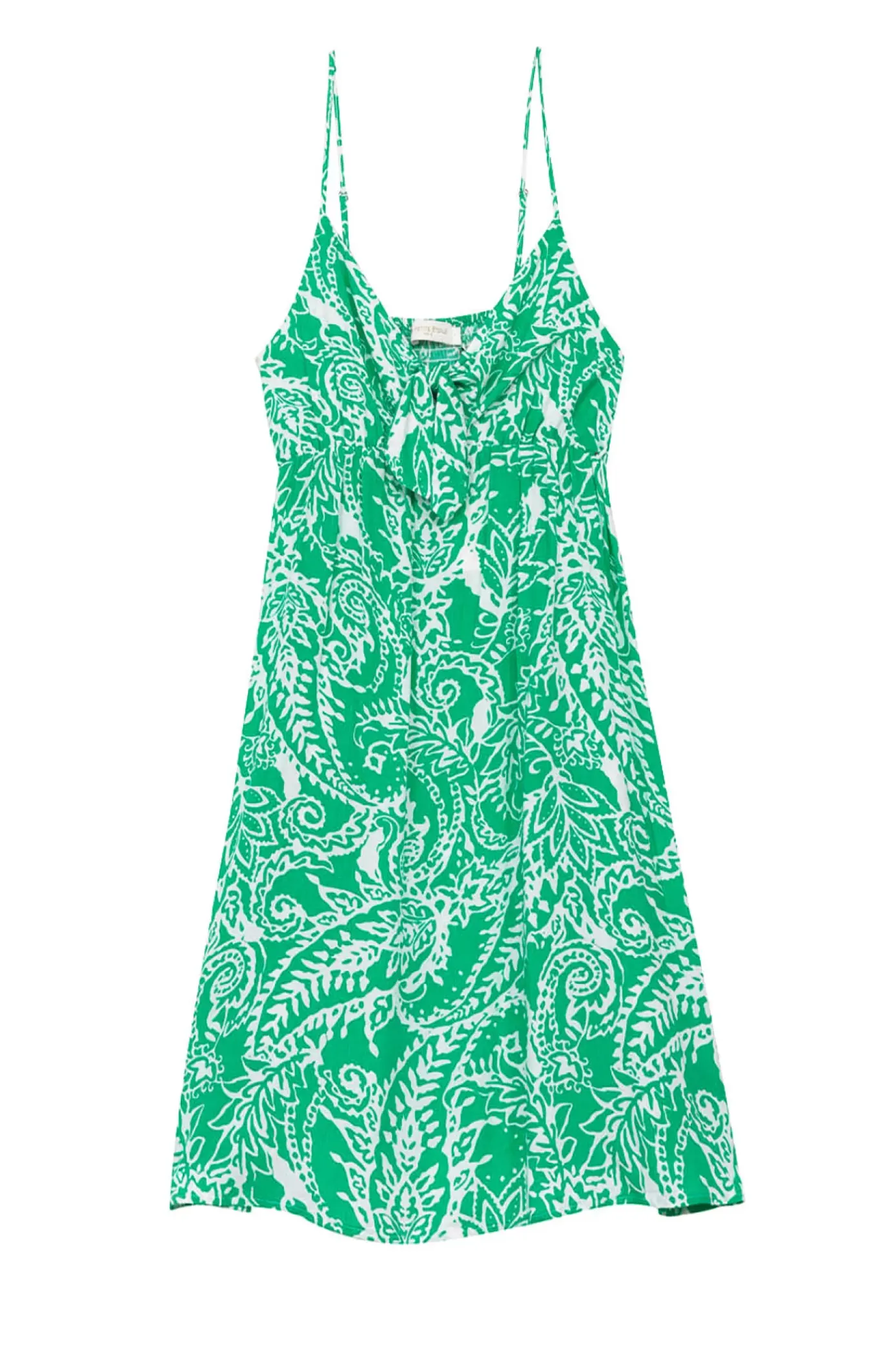 Robes & Combinaisons|LA PETITE ÉTOILE Robe Malalla Vert/Ecru