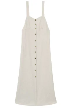 Robes & Combinaisons|LA PETITE ÉTOILE Robe Midi Skylar Beige