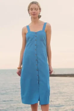 Robes & Combinaisons|LA PETITE ÉTOILE Robe Midi Skylar Bleu