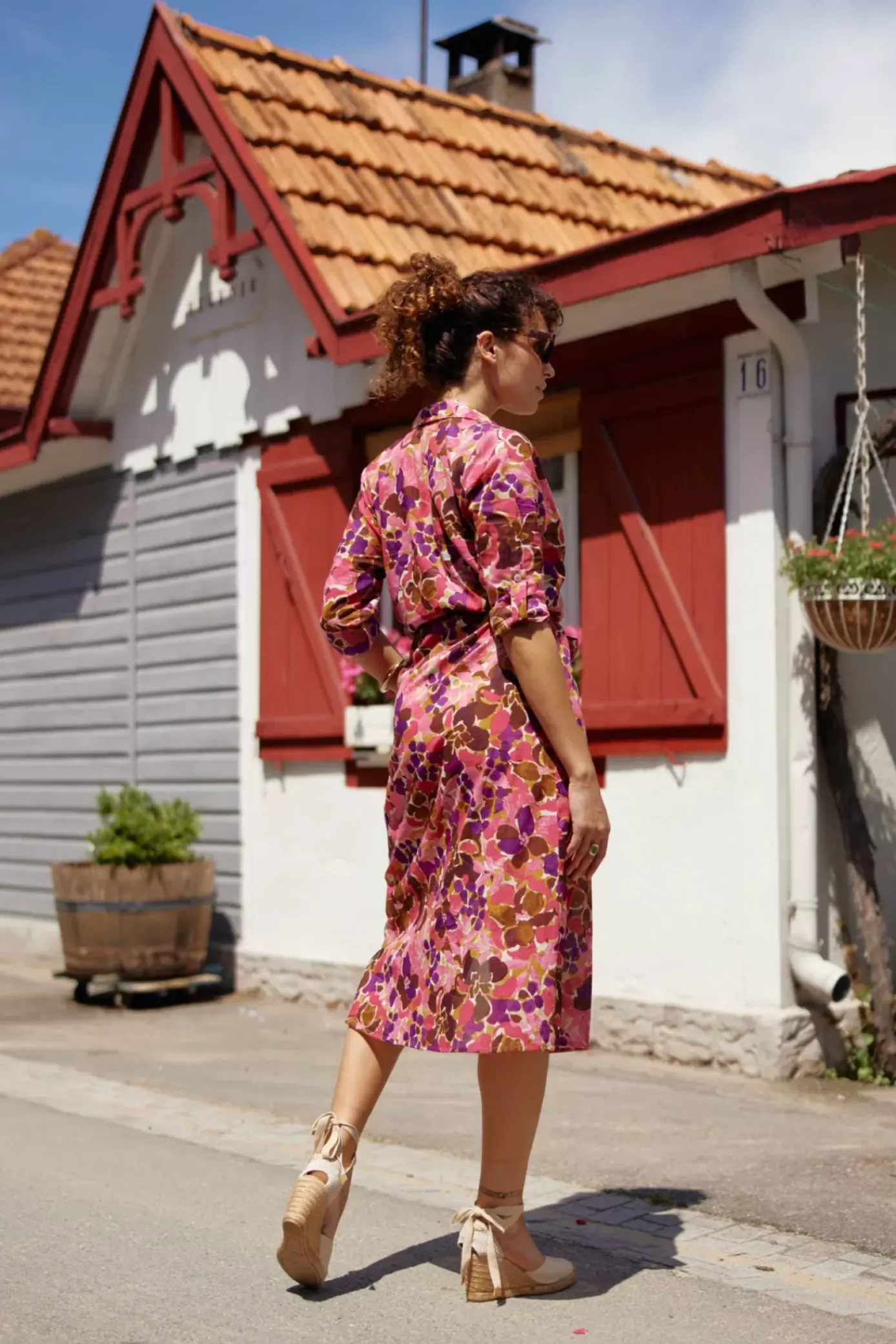 Robes & Combinaisons|LA PETITE ÉTOILE Robe Miraya Rose