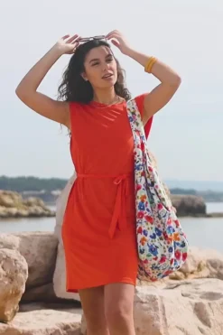 Robes & Combinaisons|LA PETITE ÉTOILE Robe Serenite Orange