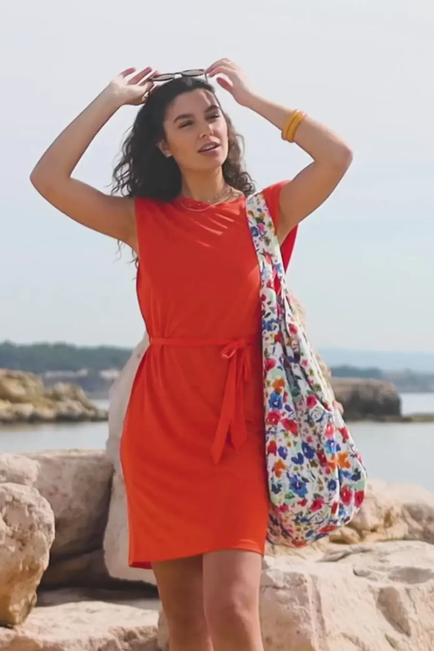 Robes & Combinaisons|LA PETITE ÉTOILE Robe Serenite Orange
