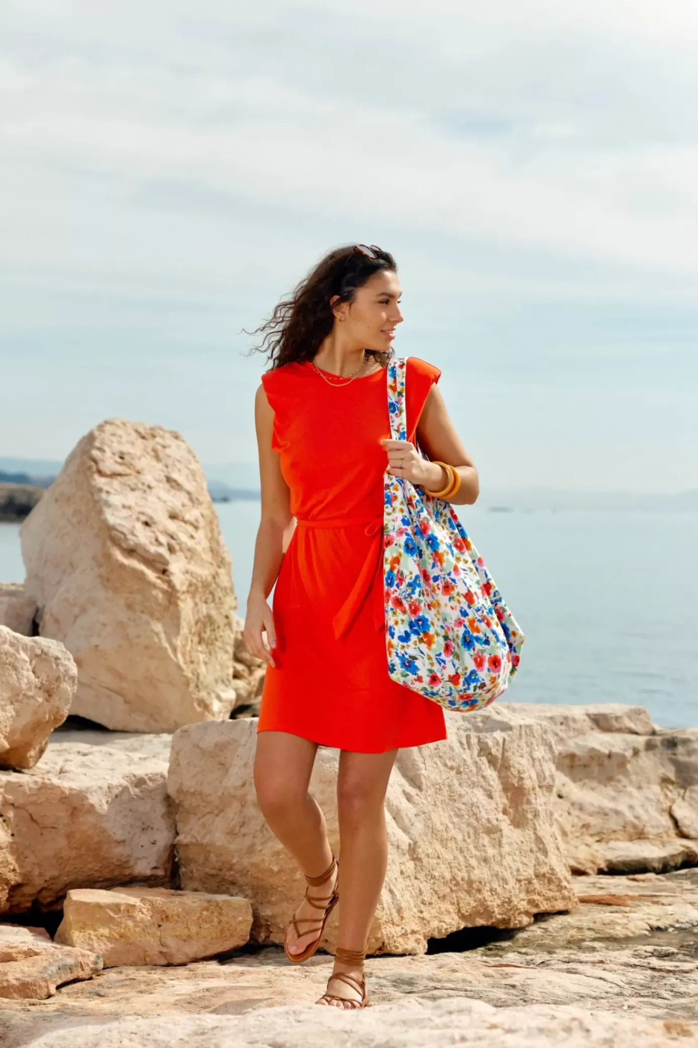 Robes & Combinaisons|LA PETITE ÉTOILE Robe Serenite Orange