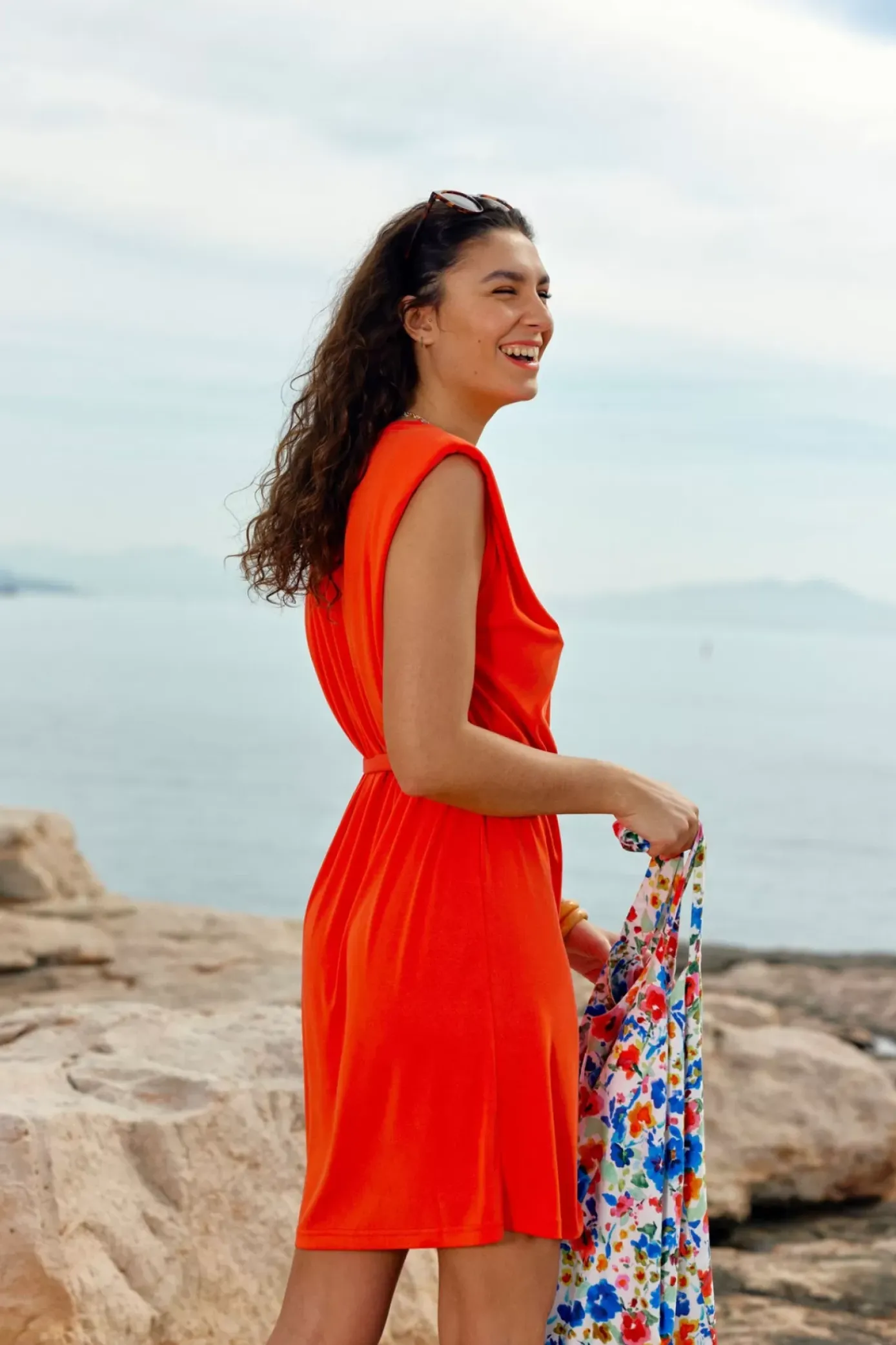 Robes & Combinaisons|LA PETITE ÉTOILE Robe Serenite Orange