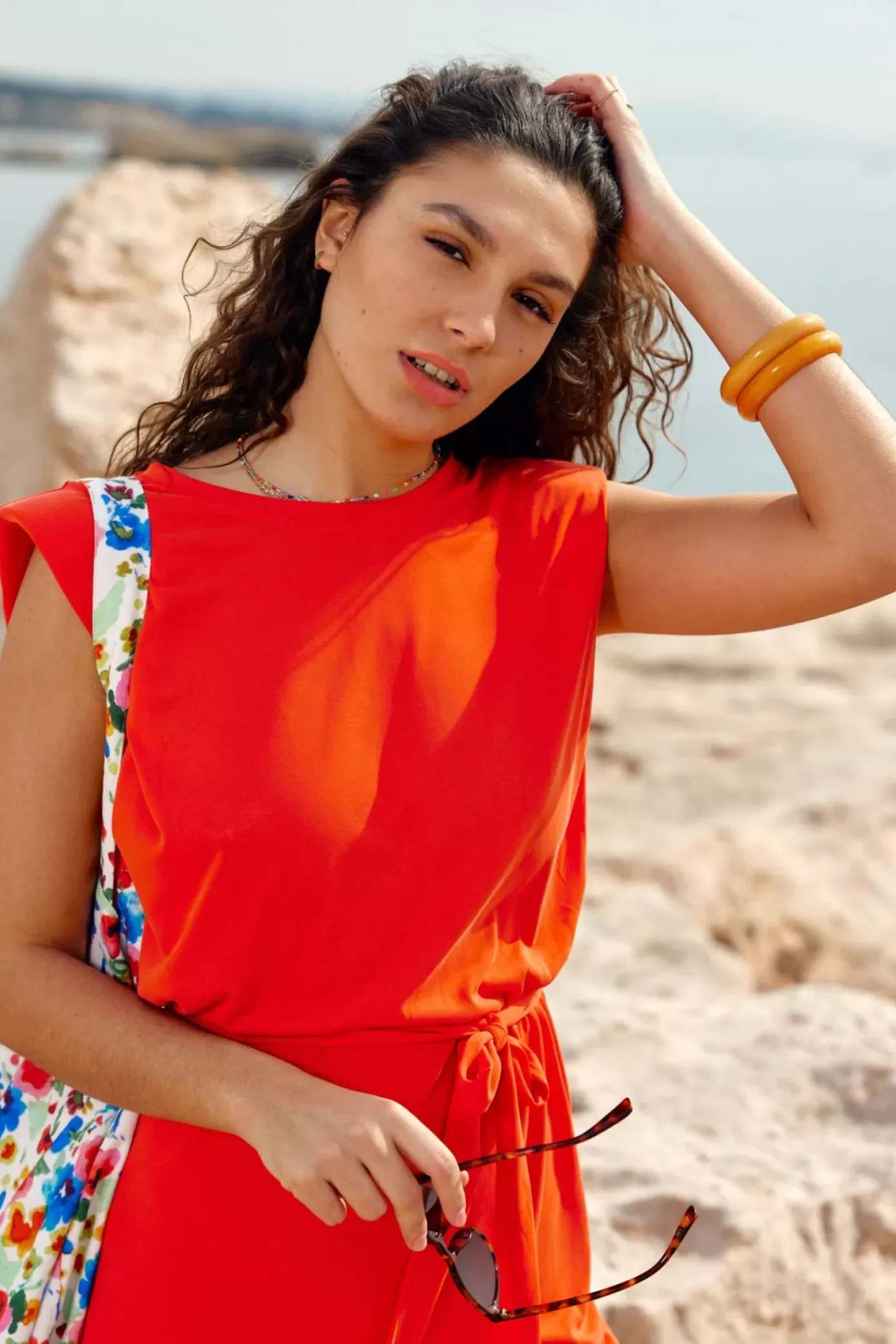 Robes & Combinaisons|LA PETITE ÉTOILE Robe Serenite Orange