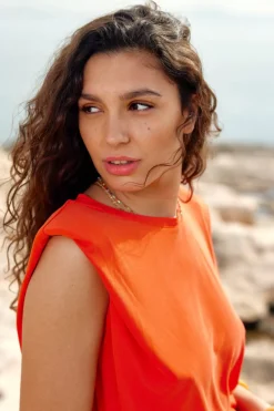 Robes & Combinaisons|LA PETITE ÉTOILE Robe Serenite Orange