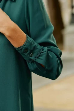 Robes & Combinaisons|LA PETITE ÉTOILE Robe Tixane Vert