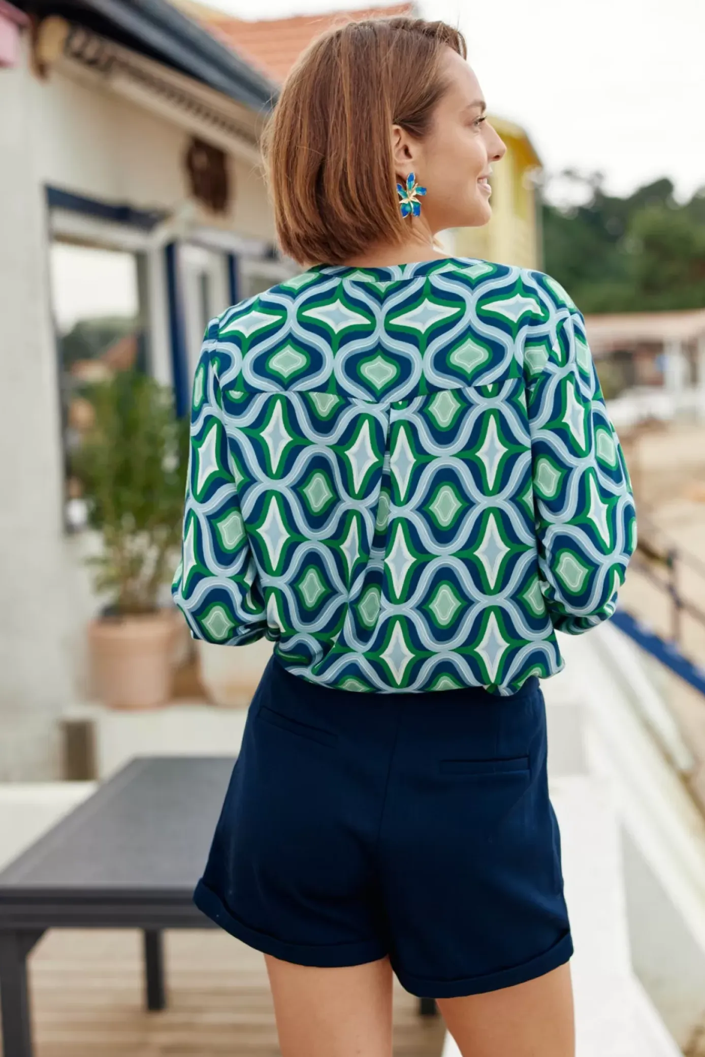 Jupes & Shorts|LA PETITE ÉTOILE Short Abeni Marine