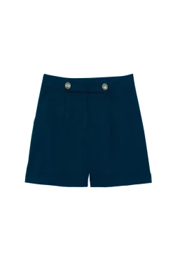 Jupes & Shorts|LA PETITE ÉTOILE Short Abeni Marine