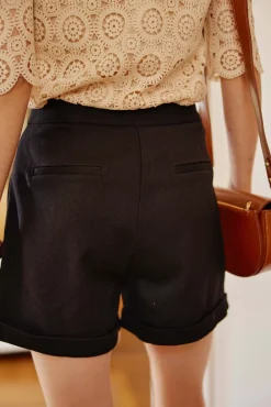 Jupes & Shorts|LA PETITE ÉTOILE Short Abeni Noir