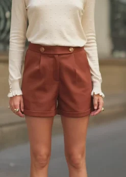 Jupes & Shorts|LA PETITE ÉTOILE Short Abeni Marron