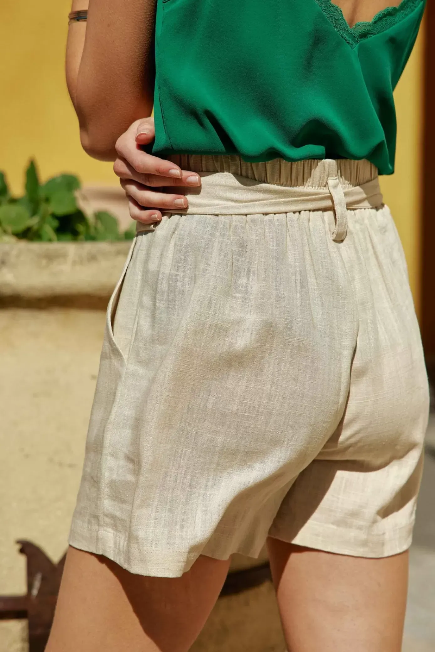 Jupes & Shorts|LA PETITE ÉTOILE Short Amelya Beige