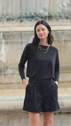 Jupes & Shorts|LA PETITE ÉTOILE Short Ezielle Noir
