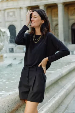 Jupes & Shorts|LA PETITE ÉTOILE Short Ezielle Noir