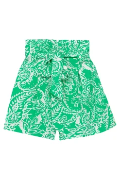 Jupes & Shorts|LA PETITE ÉTOILE Short Meliana Vert/Ecru