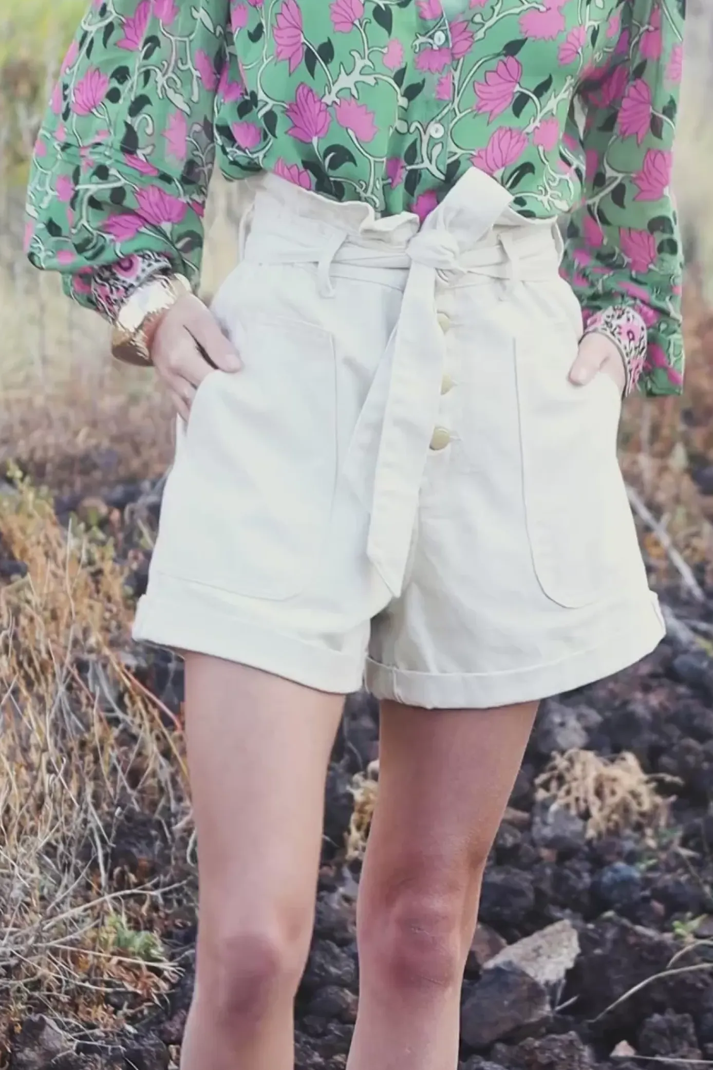 Jupes & Shorts|LA PETITE ÉTOILE Short Viggo Blanc