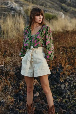 Jupes & Shorts|LA PETITE ÉTOILE Short Viggo Blanc