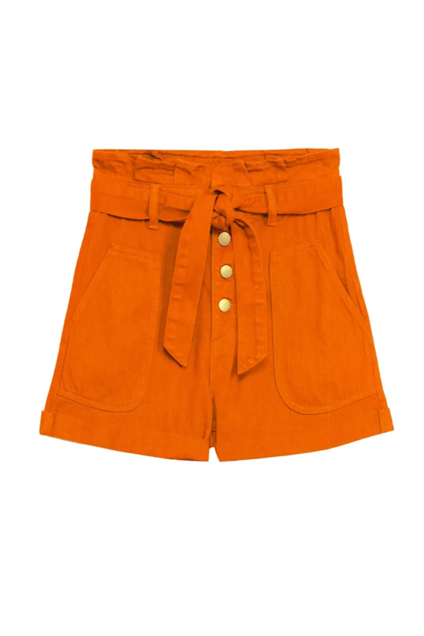 Jupes & Shorts|LA PETITE ÉTOILE Short Viggo Orange