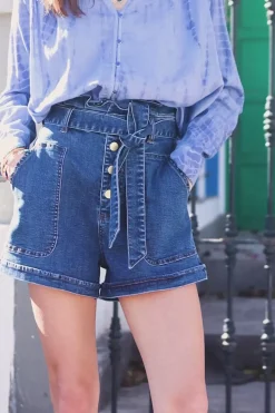 Jupes & Shorts|LA PETITE ÉTOILE Short Viggo W Deep Wash
