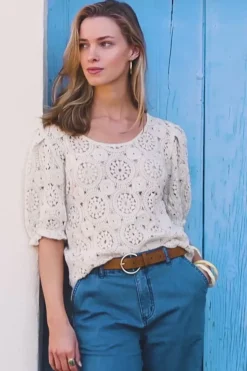 Tops|LA PETITE ÉTOILE Top Alliyah Beige