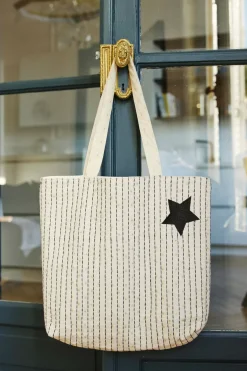 Accessoires|LA PETITE ÉTOILE Tote-Bag Briller Ecru