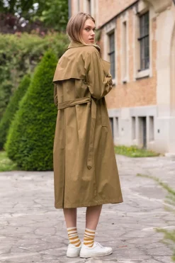 Manteaux & Vestes|LA PETITE ÉTOILE Trench Farago Olive