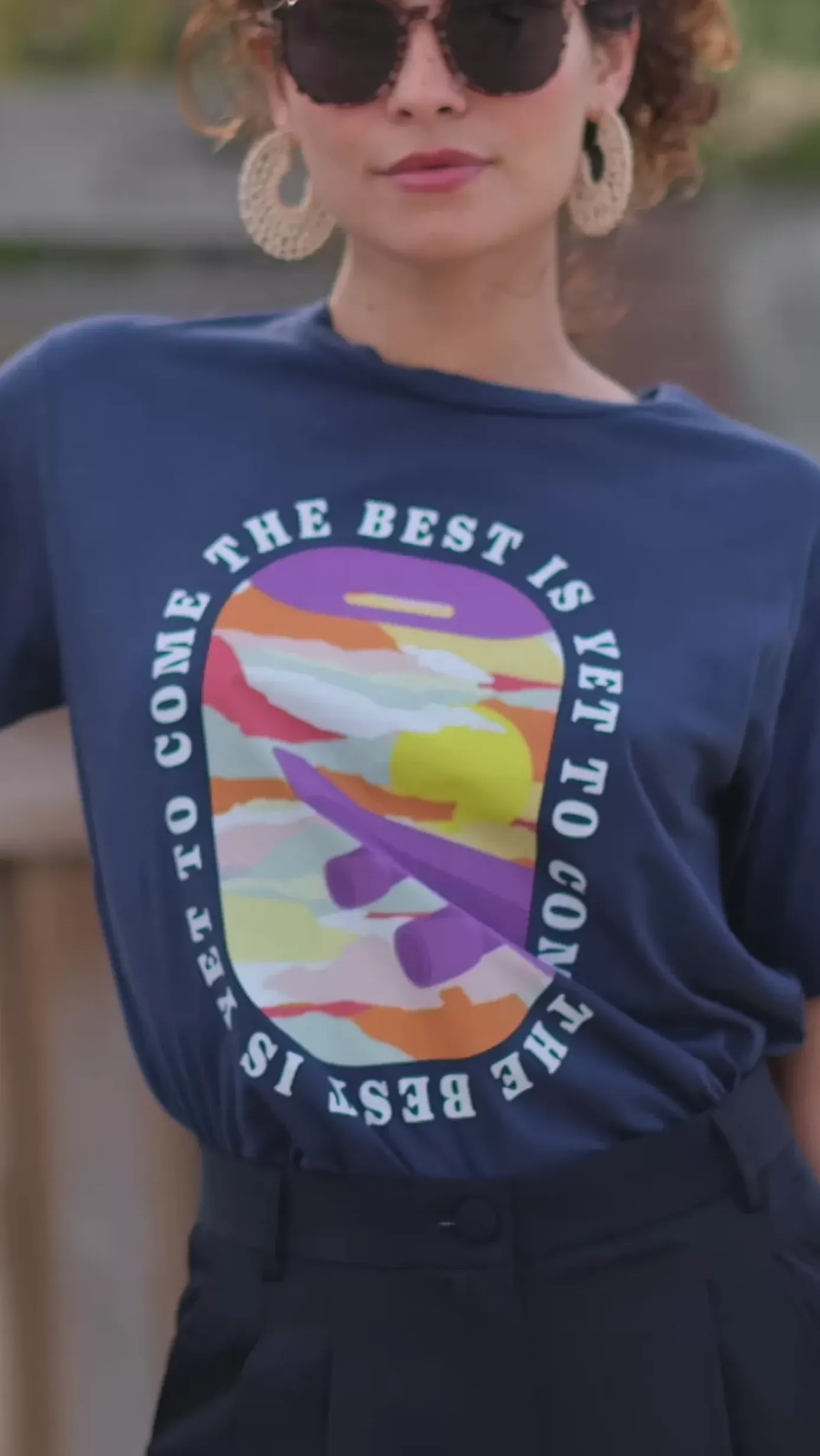 Tops|LA PETITE ÉTOILE T-Shirt Best Marine