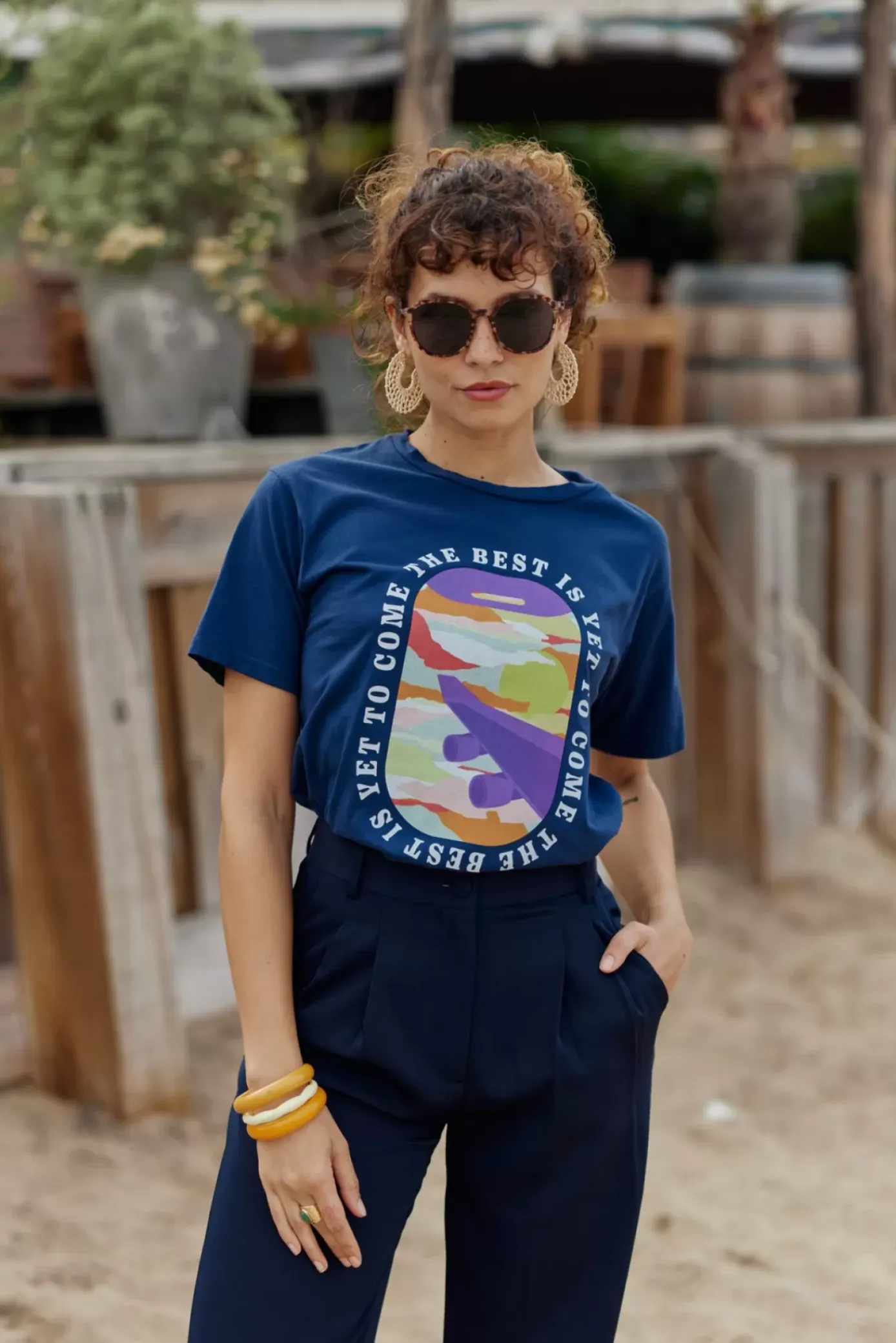 Tops|LA PETITE ÉTOILE T-Shirt Best Marine