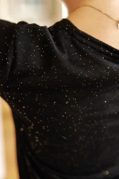 Tops|LA PETITE ÉTOILE T-Shirt Calliopy Noir