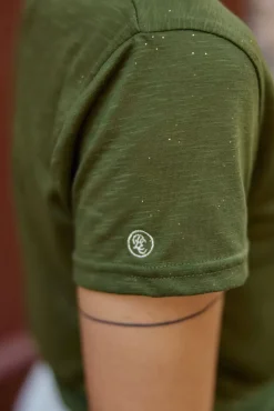 Tops|LA PETITE ÉTOILE T-Shirt Elvie Kaki