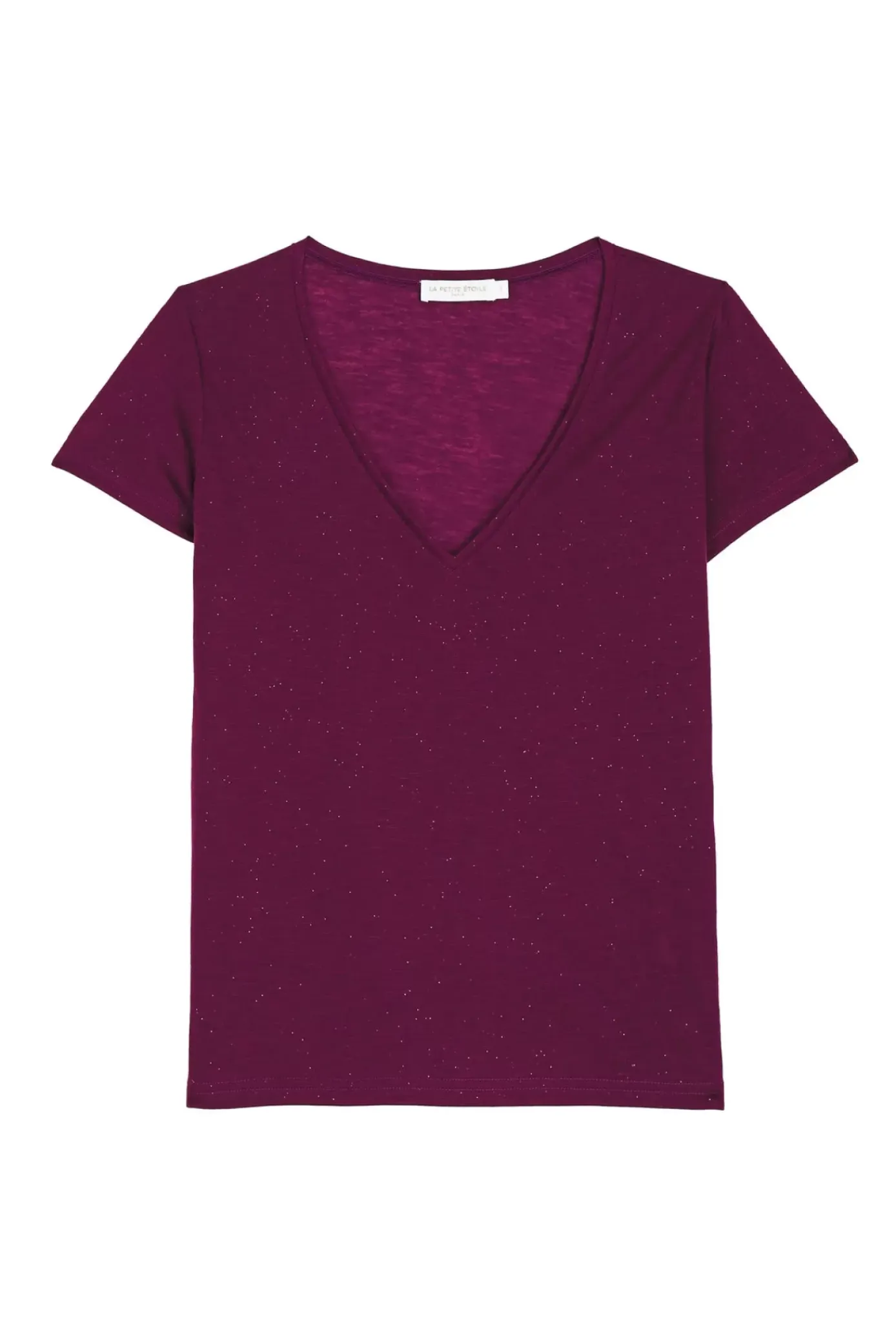Tops|LA PETITE ÉTOILE T-Shirt Elvie Violine