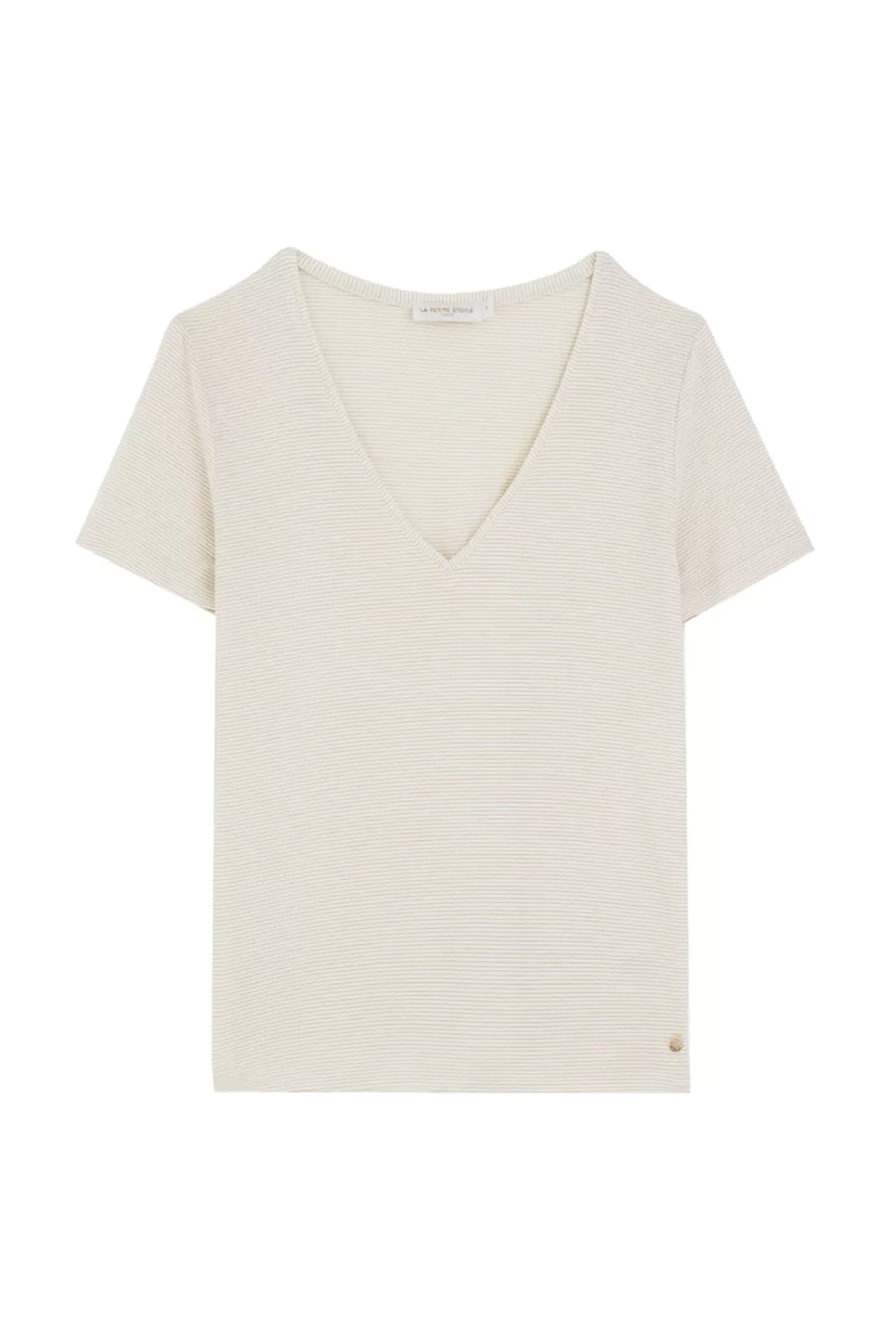 Tops|LA PETITE ÉTOILE T-Shirt Kayla Ecru