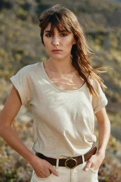Tops|LA PETITE ÉTOILE T-Shirt Marwa Beige
