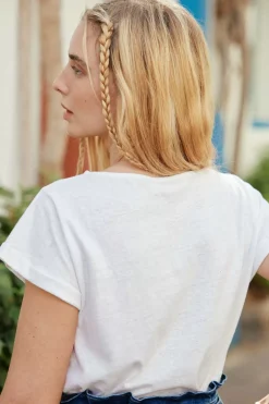 Tops|LA PETITE ÉTOILE T-Shirt Marwa Ecru