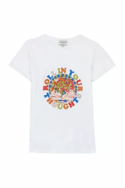 Tops|LA PETITE ÉTOILE T-Shirt Roll-In Blanc