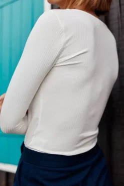Tops|LA PETITE ÉTOILE T-Shirt Rosila Ecru