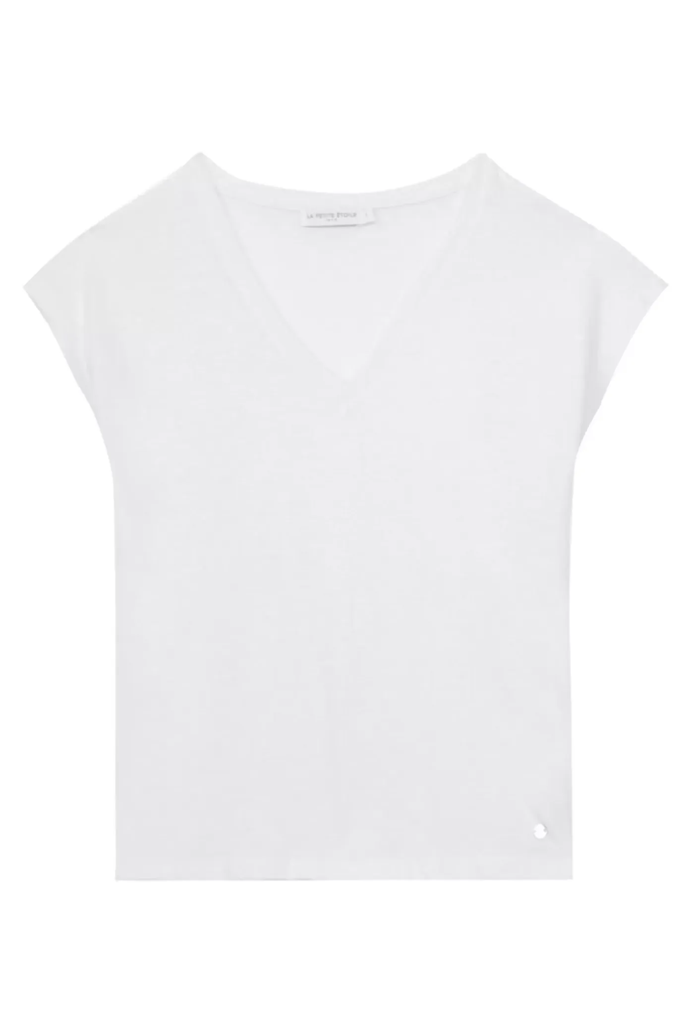 Tops|LA PETITE ÉTOILE T-Shirt Safia Blanc
