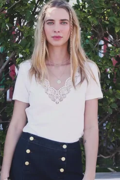 Tops|LA PETITE ÉTOILE T-Shirt Talsmo Blanc