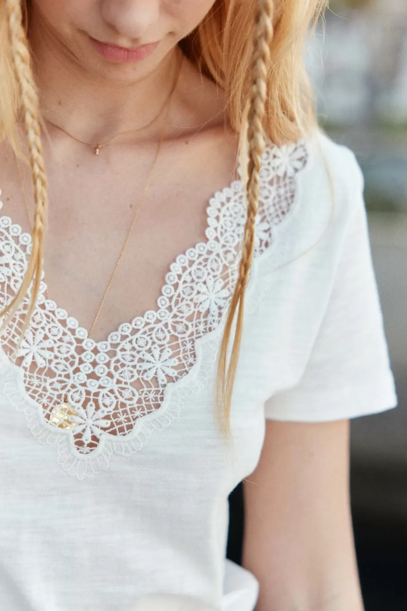 Tops|LA PETITE ÉTOILE T-Shirt Talsmo Blanc