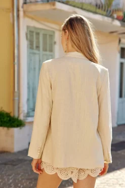 Manteaux & Vestes|LA PETITE ÉTOILE Veste Aileen Beige