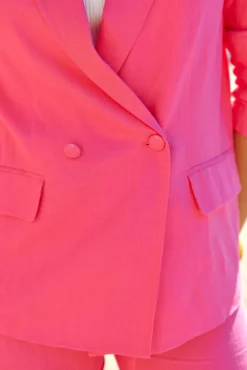 Manteaux & Vestes|LA PETITE ÉTOILE Veste Aileen Fuchsia
