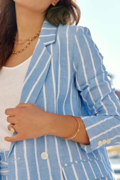 Manteaux & Vestes|LA PETITE ÉTOILE Veste Aileen R Bleu
